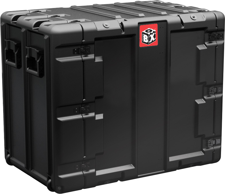 Рэковый кейс Peli Hardigg BLACKBOX на 14U с двумя съемными крышками