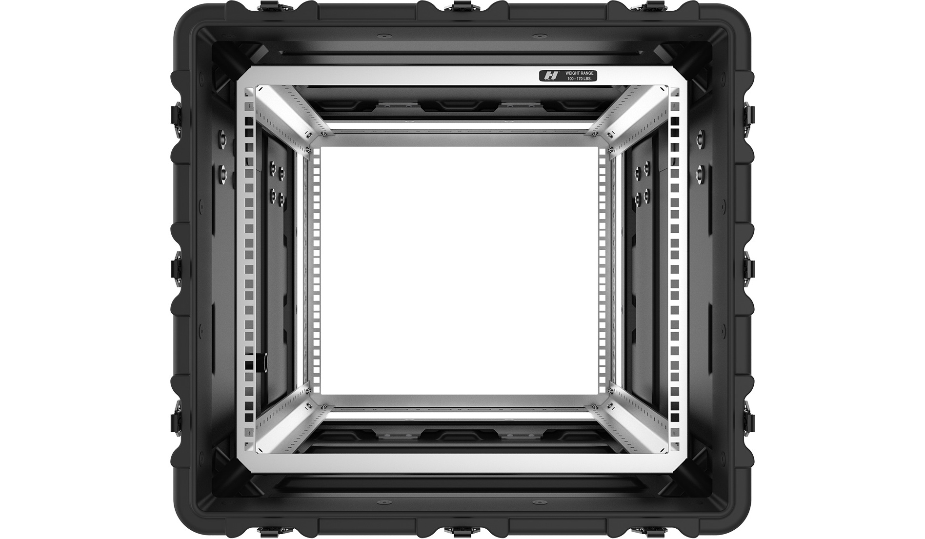 Рэковый кейс Peli Hardigg серии SUPER-V на 11U для монтажа в стойку - вид 4