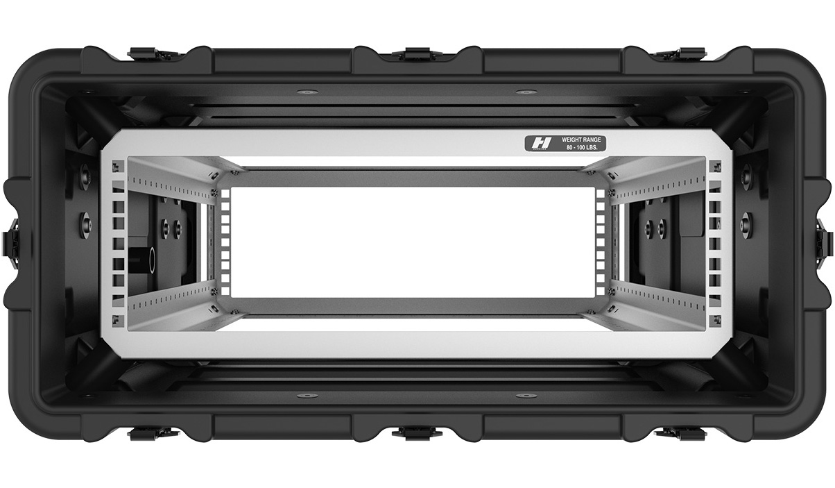 Рэковый кейс Peli Hardigg серии SUPER-V на 3U для монтажа в стойку - вид 4