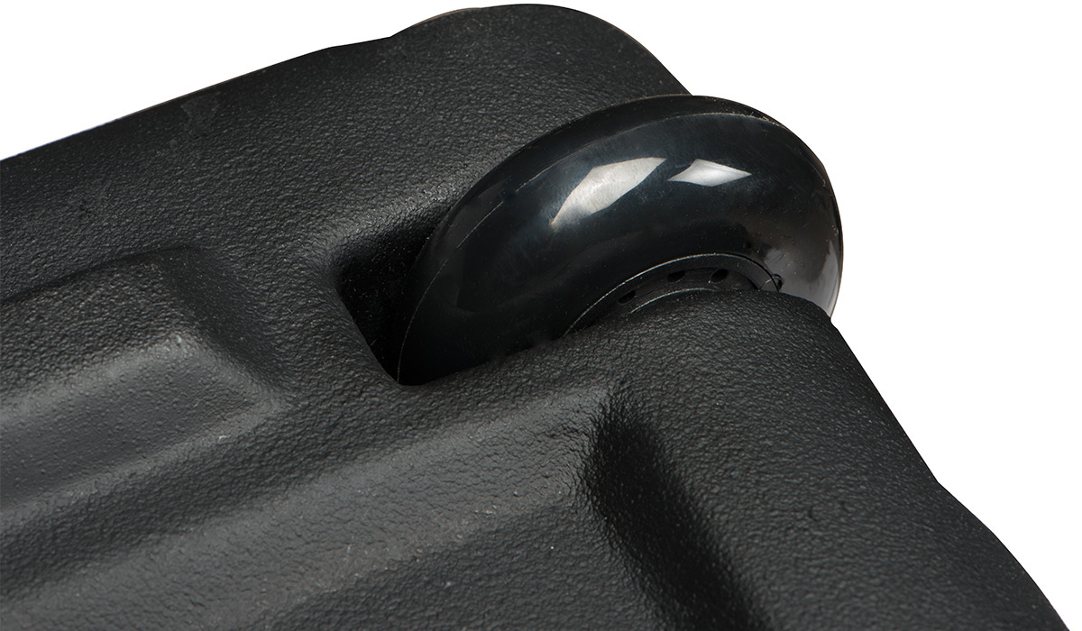 Полиуретановые колеса для комфортной транспортировки - защитные кейсы Peli Hardigg