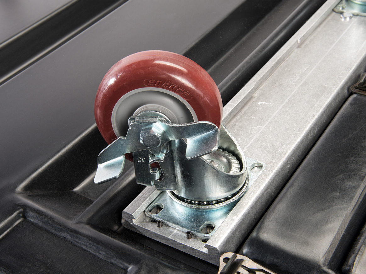 Полиуретановые колеса, рассчитанные на повышенные нагрузки - защитные кейсы Peli Hardigg