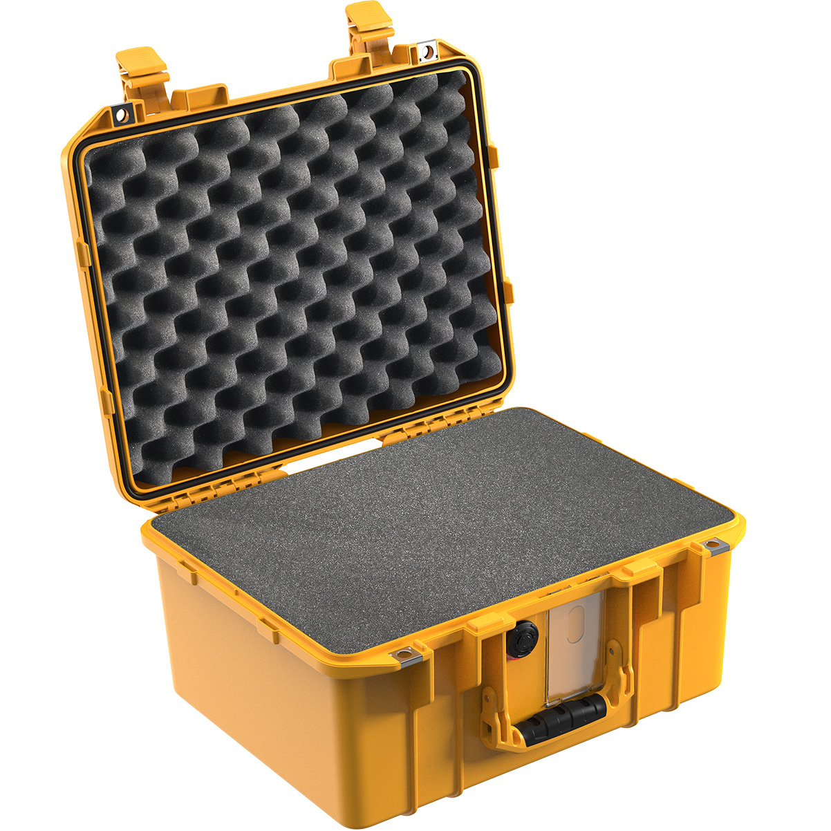 Защитный ударопрочный кейс 1507 Pelican Air - желтый, с поропластовой вставкой