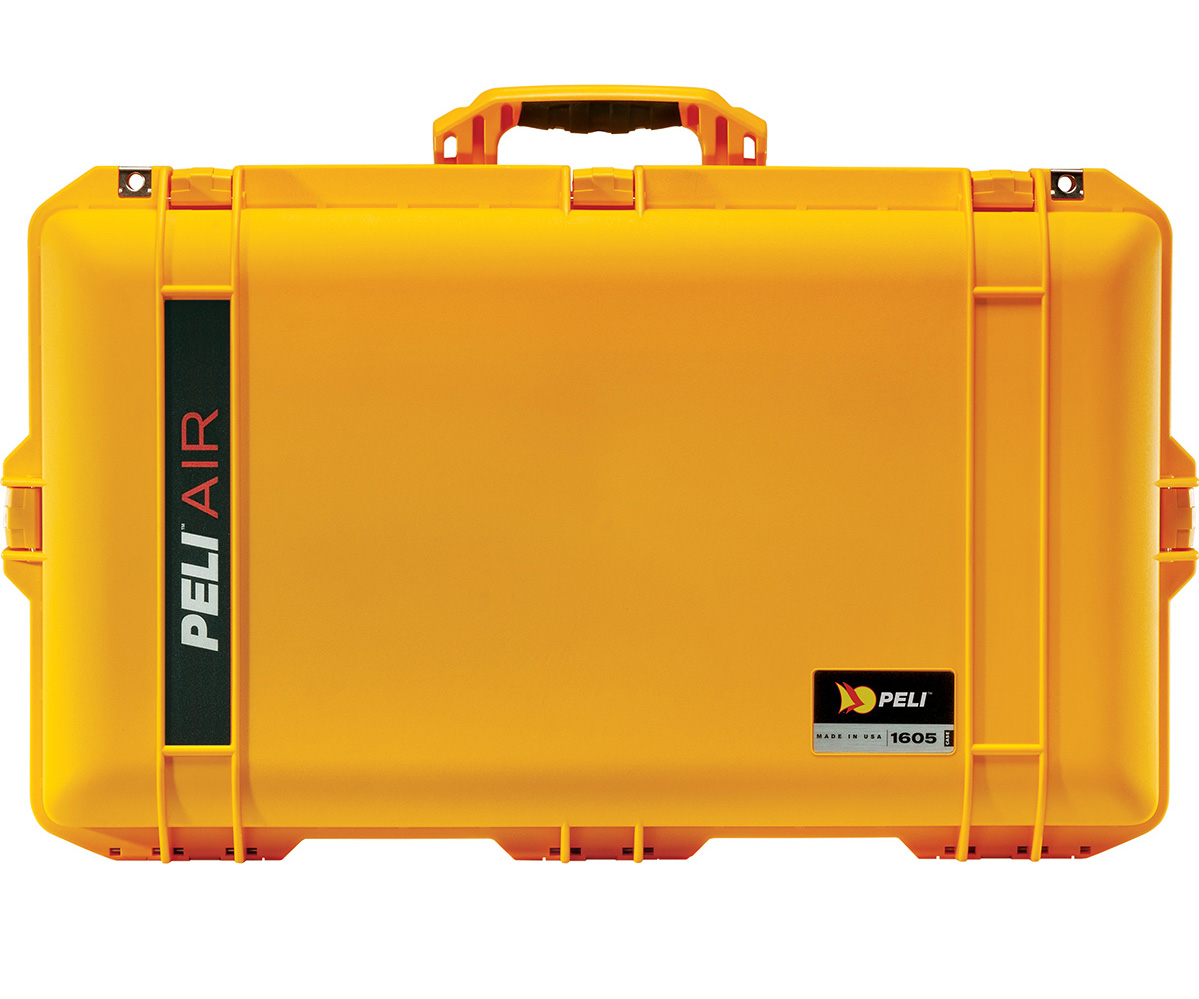 Защитный ударопрочный кейс 1605 Pelican Air - желтый