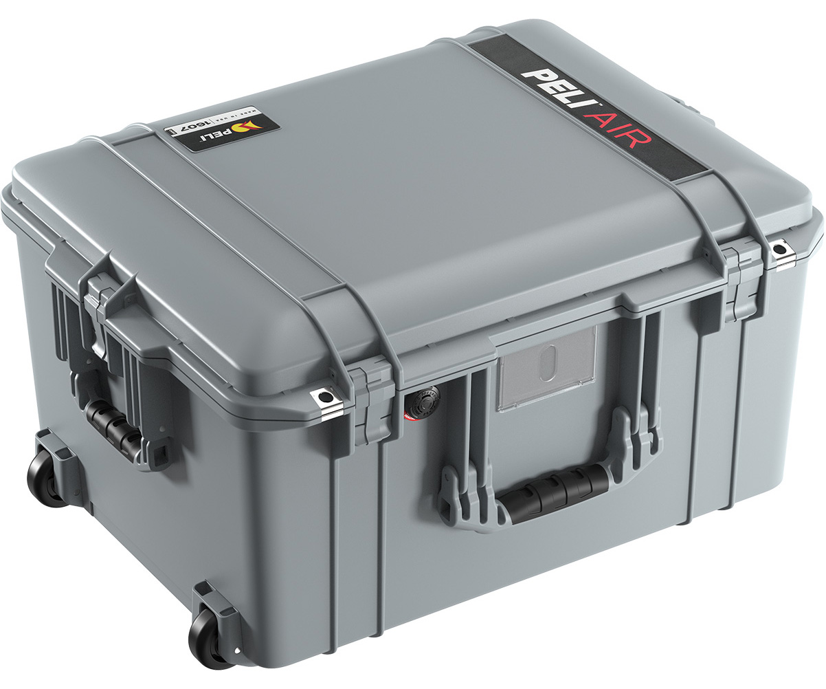 Защитный ударопрочный кейс 1607 Pelican Air - серый