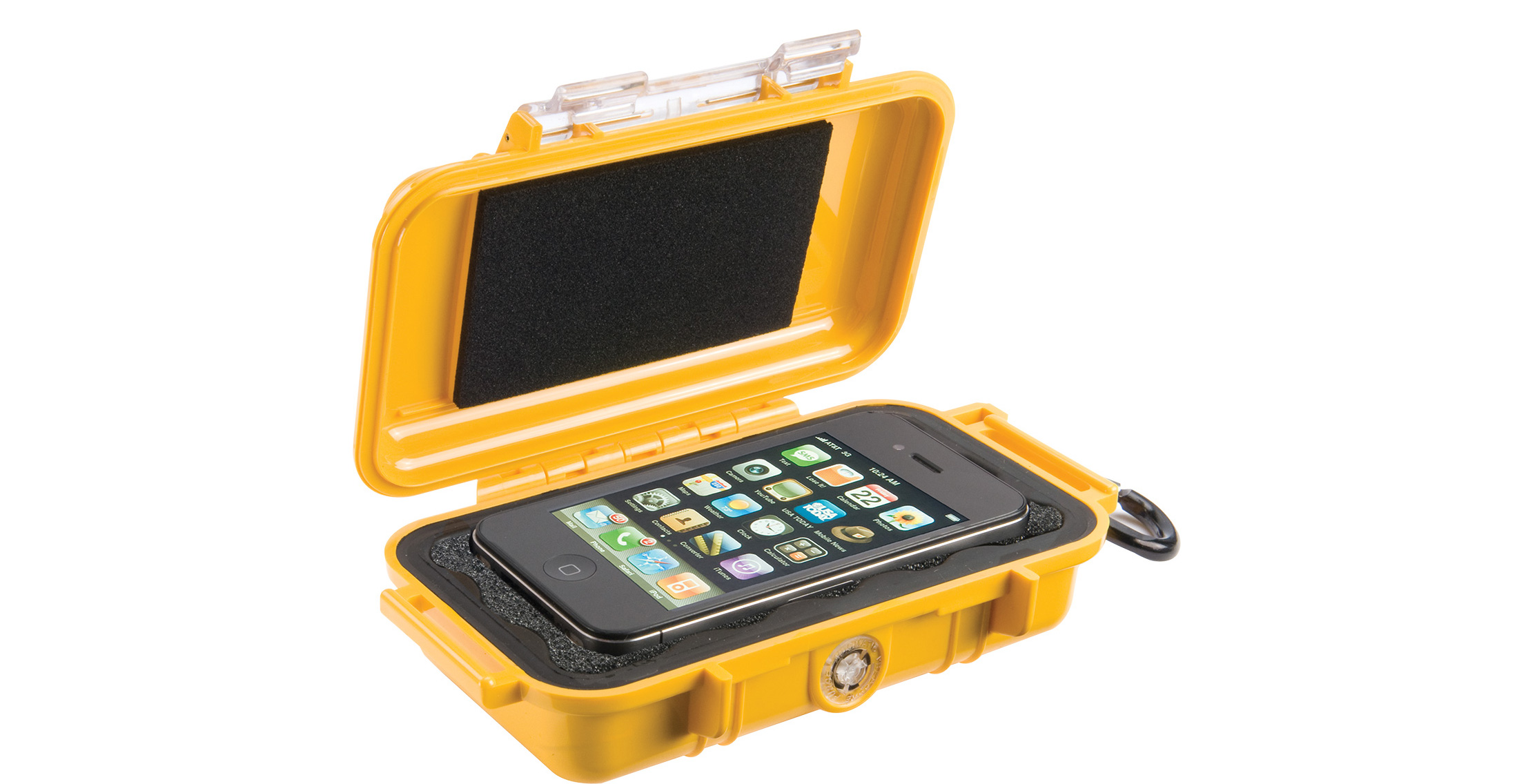 Защитный микрокейc Pelican 1015 - желтый