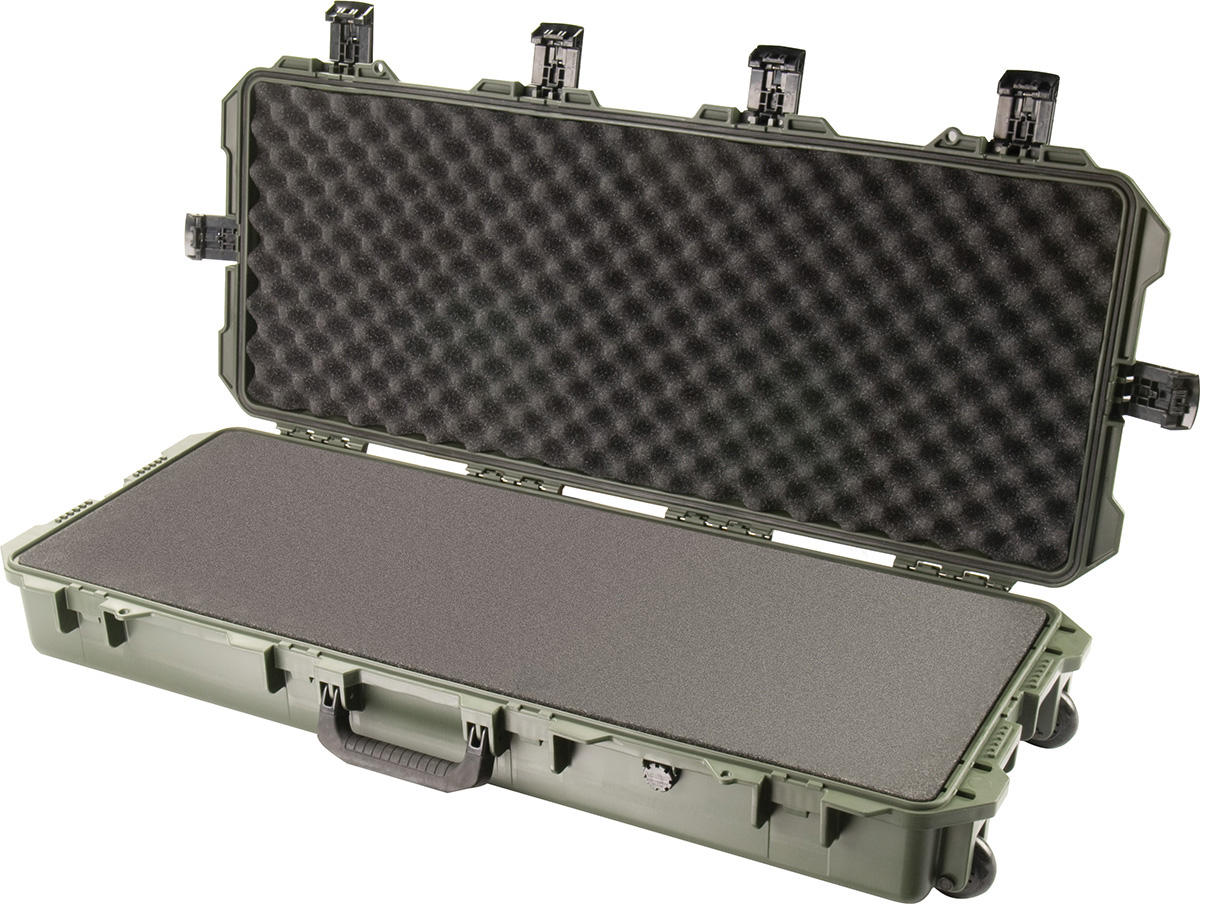 Оружейный кейс im3100 Pelican-Storm - зеленый с поропластом