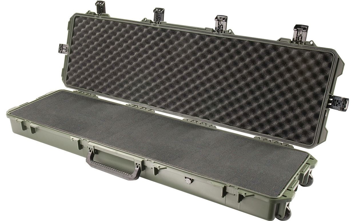 Оружейный кейс im3300 Pelican-Storm - зеленый с поропластом